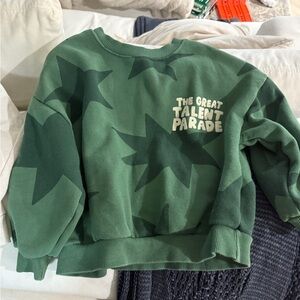 Zara Green Sweatshirt